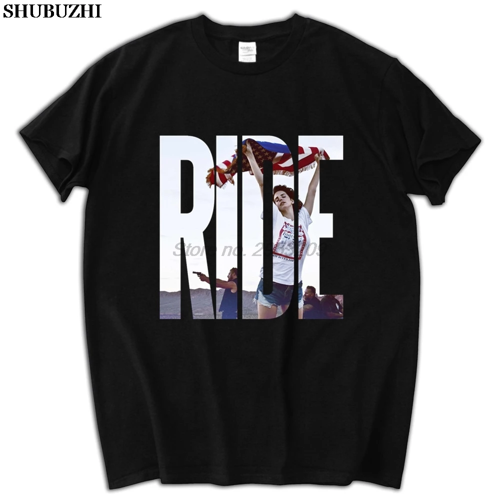 Lana del rey Thunder and elder sister RIDE cotton Round collar With short sleeves T-shirt Men top tees sbz5626
Lana del rey Thunder and elder sister RIDE cotton Round collar With short sleeves T-shirt Men top tees sbz5626