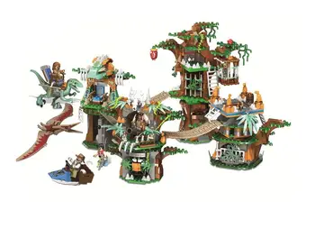 Classic Jurassic World Park Building Blocks Dinosaurs Primitive tribe Tree House DIY Bricks Toys For Children
Classic Jurassic World Park Building Blocks Dinosaurs Primitive tribe Tree House DIY Bricks Toys For Children