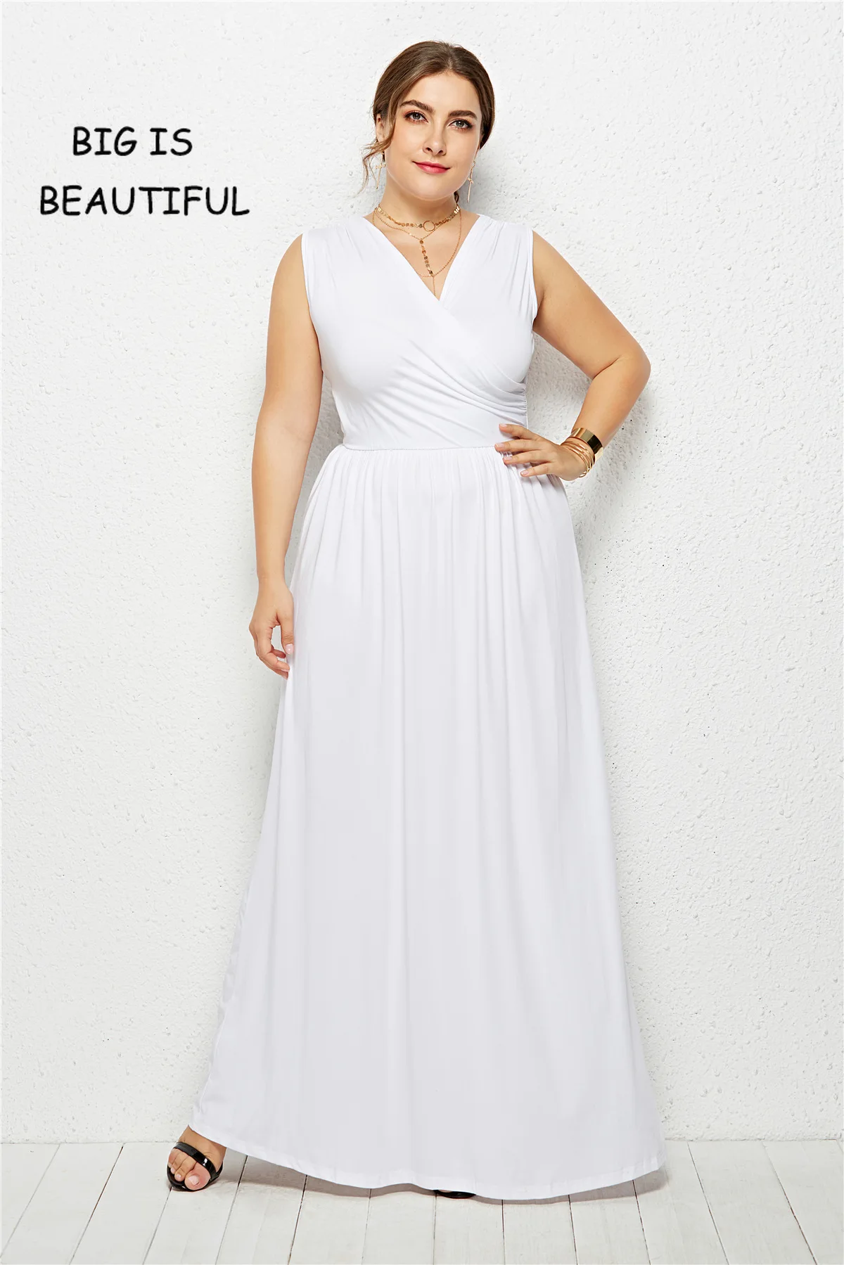 Big Is Beautiful Sexy Women Boho Maxi Club Solid Sleeveless Vest Dress Party Floor Length Women Dresses A-Line Long Dress
Big Is Beautiful Sexy Women Boho Maxi Club Solid Sleeveless Vest Dress Party Floor Length Women Dresses A-Line Long Dress