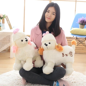 2017 New 20/30/40/50cm Teddy Poodle Plush Toy Cotton Stuffed Warm Soft Dogs with Bow-Knot for Kids Birth Christmas Gifts
2017 New 20/30/40/50cm Teddy Poodle Plush Toy Cotton Stuffed Warm Soft Dogs with Bow-Knot for Kids Birth Christmas Gifts