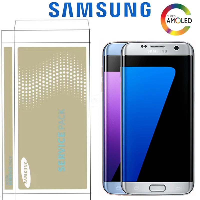SUPER AMOLED 5.5'' Burn-Shadow LCD For Samsung Galaxy S7 Edge Display With Frame G935F G935FD LCD Screen Digitizer Assembly
SUPER AMOLED 5.5'' Burn-Shadow LCD For Samsung Galaxy S7 Edge Display With Frame G935F G935FD LCD Screen Digitizer Assembly