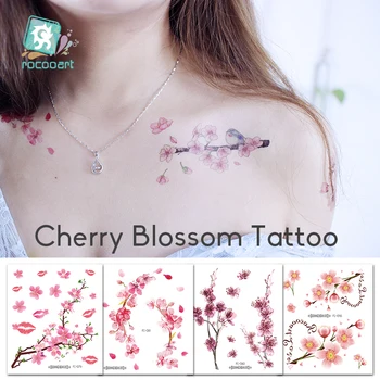 Rocooart Sakura Tattoo Stickers Flowers Fake Tattoos For Women Hand Tattoo Body Art Waterproof Arm Tatoo Cherry Blossom Tatto
Rocooart Sakura Tattoo Stickers Flowers Fake Tattoos For Women Hand Tattoo Body Art Waterproof Arm Tatoo Cherry Blossom Tatto