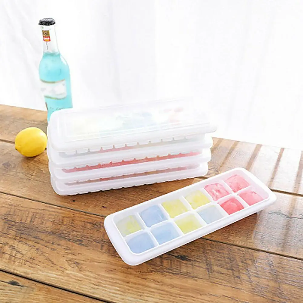 Reusable DIY Ice Cubes Mold Ice Cube Tray with Removable Lid Silicone Fruit Ice Cream Maker Mould Kitchen Bar Tools
Reusable DIY Ice Cubes Mold Ice Cube Tray with Removable Lid Silicone Fruit Ice Cream Maker Mould Kitchen Bar Tools