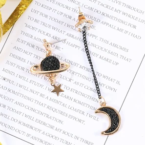 Seblasy New Asymmetrical Star Moon Drop Earrings for Women Korean Temperament Crystal Earring Long Ear Jewelry Earrings
Seblasy New Asymmetrical Star Moon Drop Earrings for Women Korean Temperament Crystal Earring Long Ear Jewelry Earrings