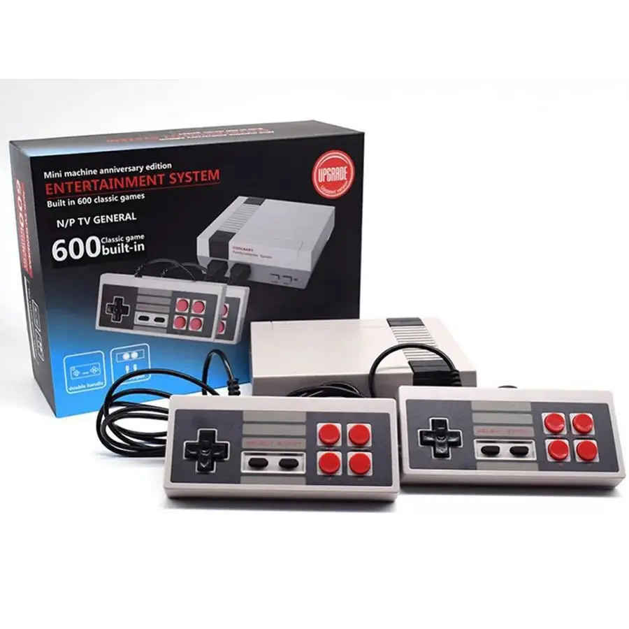 Eastvita Mini Retro Classic Video Game Console Family TV handheld game player Built-in 620 Games 8 Bit PAL&NTSC Double Gamepads
Eastvita Mini Retro Classic Video Game Console Family TV handheld game player Built-in 620 Games 8 Bit PAL&NTSC Double Gamepads