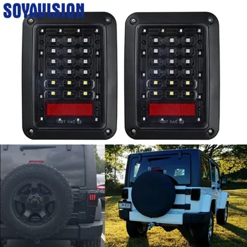 LED Tail Lights for 2007-2016 Jeep Wrangler JK Brake Reverse Turn Singnal Lamp Back Up Rear Stop Light Daytime Running Lights
LED Tail Lights for 2007-2016 Jeep Wrangler JK Brake Reverse Turn Singnal Lamp Back Up Rear Stop Light Daytime Running Lights