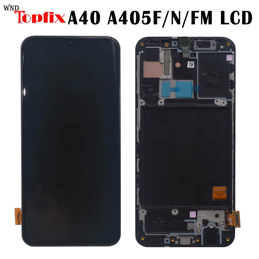 5.9" For Samsung Galaxy A40 LCD A405 A405F Display Touch Screen Digitizer Assembly For SAMSUNG A40 LCD A405DS
5.9" For Samsung Galaxy A40 LCD A405 A405F Display Touch Screen Digitizer Assembly For SAMSUNG A40 LCD A405DS