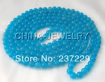 Wholesale price FREE SHIPPING ADBeautiful 80" 10mm Natural round blue jade necklace
Wholesale price FREE SHIPPING ADBeautiful 80" 10mm Natural round blue jade necklace