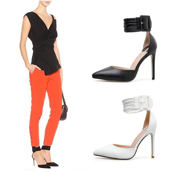 New 2109 Hot Women Sandals Pumps Ladies Sexy Pointed Toe High Heels 11CM Fashion Work Shoes Model Catwalk Shoes Zapatos Mujer
New 2109 Hot Women Sandals Pumps Ladies Sexy Pointed Toe High Heels 11CM Fashion Work Shoes Model Catwalk Shoes Zapatos Mujer