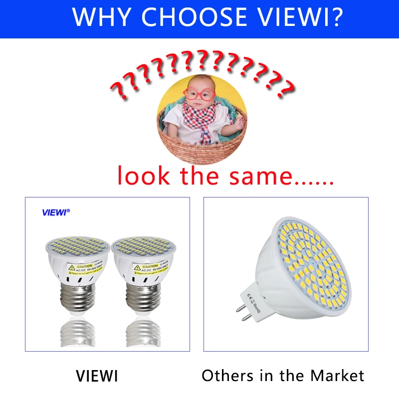 E27 3W led spotlight 10