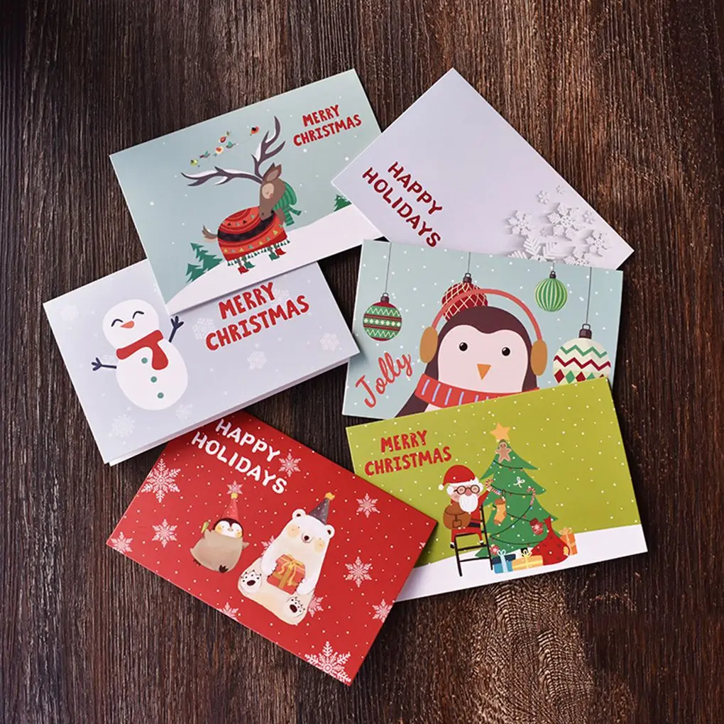 Merry Christmas Theme Snowman Deer Christmas Tree Blessing Greeting Card New Year Postcard Envelope Included
Merry Christmas Theme Snowman Deer Christmas Tree Blessing Greeting Card New Year Postcard Envelope Included