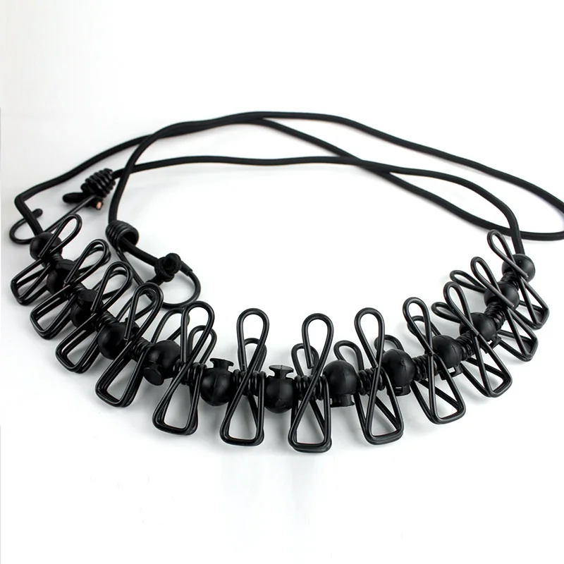 Newly Clothesline Rope With Clips Windproof Non-slip Elasticity Retractable For Outdoor Camping TE889
Newly Clothesline Rope With Clips Windproof Non-slip Elasticity Retractable For Outdoor Camping TE889
