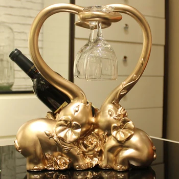 Creative European elephant resin decoration wedding gift Home Furnishing wine rack shelf decorations
Creative European elephant resin decoration wedding gift Home Furnishing wine rack shelf decorations