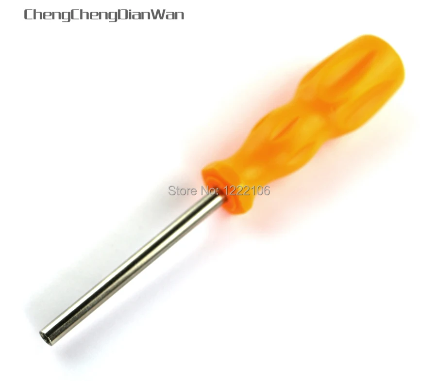 ChengChengDianWan 4.5mm Oragne Color Hexagon Screwdriver Open Tool Gamebit Security Bit for NGC SFC MD NES N64 SNES Gameboy
ChengChengDianWan 4.5mm Oragne Color Hexagon Screwdriver Open Tool Gamebit Security Bit for NGC SFC MD NES N64 SNES Gameboy