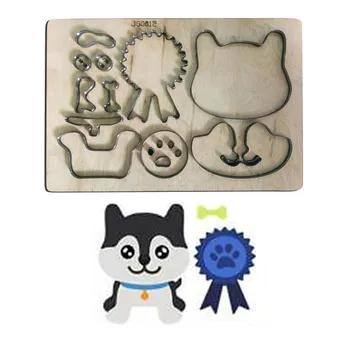 Husky dog medal decoration diy wooden mould cutting dies for scrapbooking #JG0012
Husky dog medal decoration diy wooden mould cutting dies for scrapbooking #JG0012