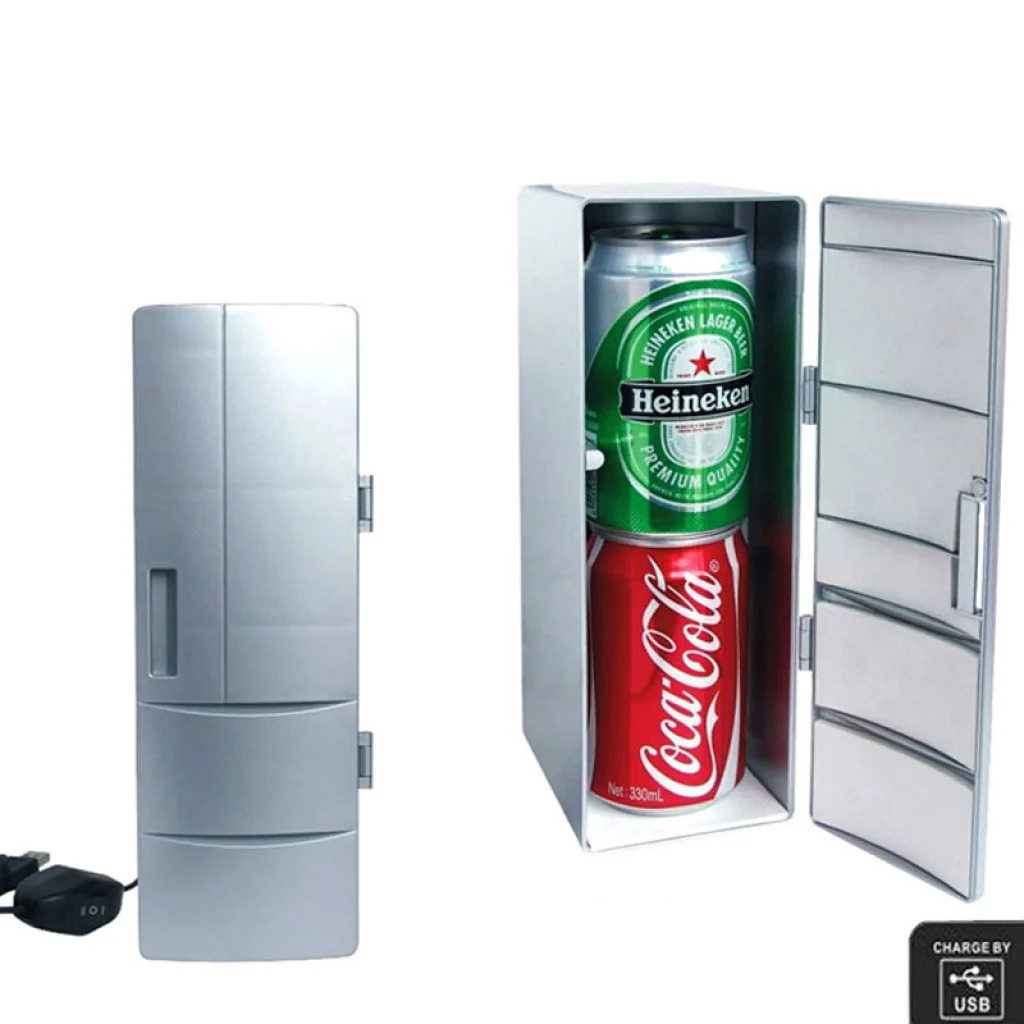 Mini Portable Cooler/Warmer Fridge Refrigerator Fridge Beverage Drink Cans USB Fridge Cooler Power for Laptop PC USB Gadgets
Mini Portable Cooler/Warmer Fridge Refrigerator Fridge Beverage Drink Cans USB Fridge Cooler Power for Laptop PC USB Gadgets