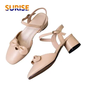 Bowtie Women Sandals High Block Heel Square Toe Black White Pink Wedding Party Office Lady Ankle Strap Sweet Lolita Summer Shoes
Bowtie Women Sandals High Block Heel Square Toe Black White Pink Wedding Party Office Lady Ankle Strap Sweet Lolita Summer Shoes