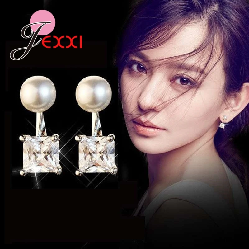 Beautiful Sparking 925 Sterling Silver Jewelry Earrings For Women With Shiny Crystal Best Gifts For Ladies Girl Friend
Beautiful Sparking 925 Sterling Silver Jewelry Earrings For Women With Shiny Crystal Best Gifts For Ladies Girl Friend