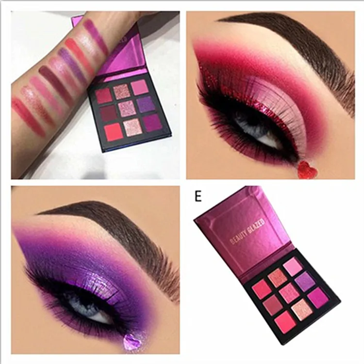 Glitter Eyeshadow Palette 9 Color Pressed Shimmer matte Eye Shadow MakeUp Cosmetic LongLasting eye Palette hua for beauty 2018
Glitter Eyeshadow Palette 9 Color Pressed Shimmer matte Eye Shadow MakeUp Cosmetic LongLasting eye Palette hua for beauty 2018