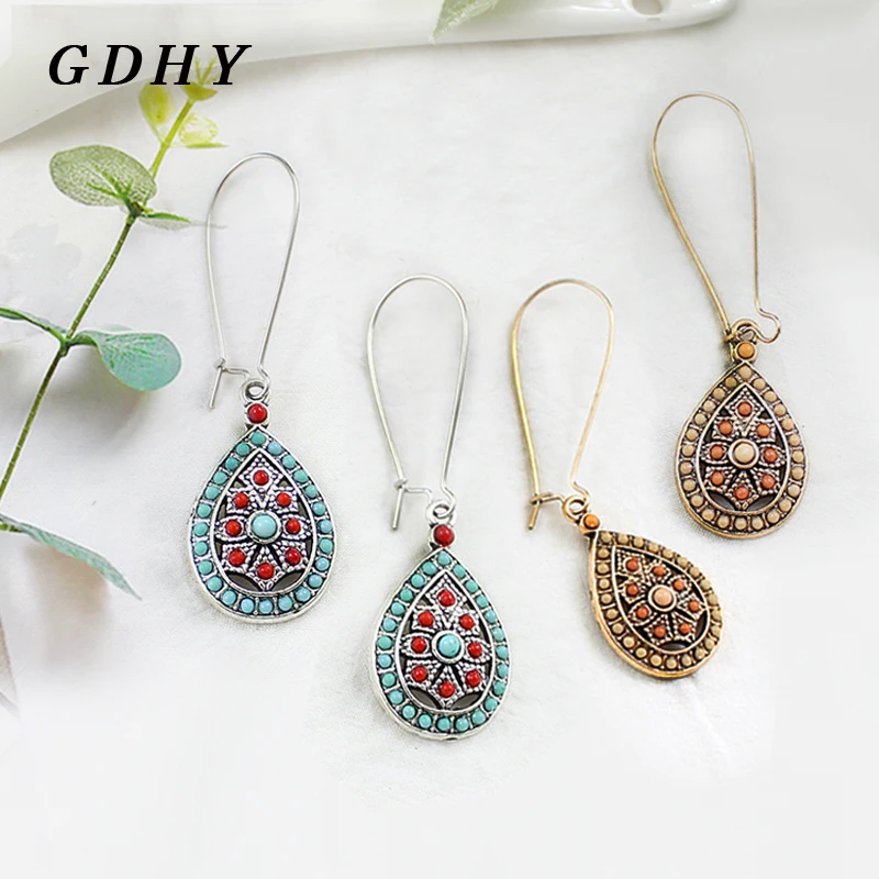 GDHY Water Drop Earrings Bohemian Big A Hook Long Drop Earrings Personality Earrings For Women Party Beach Ear Jewelry
GDHY Water Drop Earrings Bohemian Big A Hook Long Drop Earrings Personality Earrings For Women Party Beach Ear Jewelry