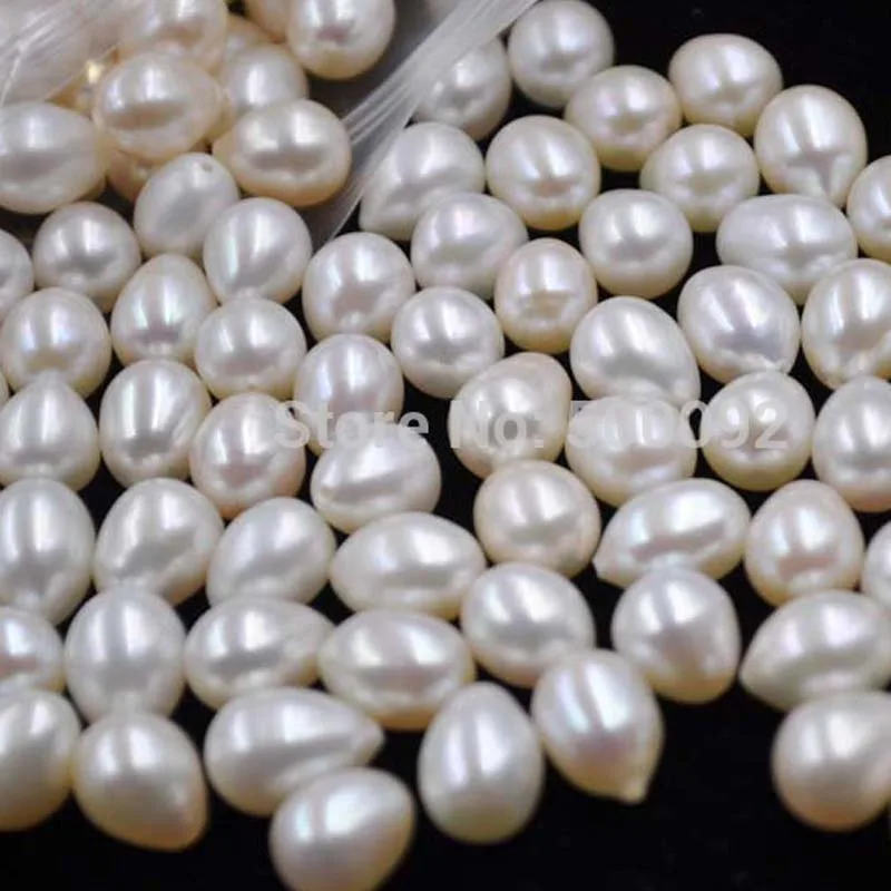 100 PCS 8mm drop half drilled genuine freshwater pearl wholesale 
100 PCS 8mm drop half drilled genuine freshwater pearl wholesale