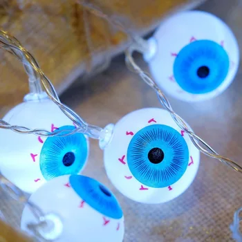 Halloween Decor Eyeball LED String Light Lichten Lantaarns Lamp DIY Thuis bar Outdoor Holiday Garden Lamp String Drop Ship
Halloween Decor Eyeball LED String Light Lichten Lantaarns Lamp DIY Thuis bar Outdoor Holiday Garden Lamp String Drop Ship