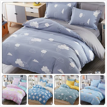 Gray Cloud Duvet Cover 3/4 pcs Bedding Set Kids Bed Linen Full King Queen Twin Double Single Size 1.8m 2m 2.2m Bedsheet Bedlinen
Gray Cloud Duvet Cover 3/4 pcs Bedding Set Kids Bed Linen Full King Queen Twin Double Single Size 1.8m 2m 2.2m Bedsheet Bedlinen