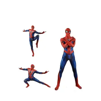 Kids Adult Spiderm Homecoming Zentai Into the Spider-Verse Black Venom Iron Man Superhero Suit Mask Halloween Carnival Outfit
Kids Adult Spiderm Homecoming Zentai Into the Spider-Verse Black Venom Iron Man Superhero Suit Mask Halloween Carnival Outfit