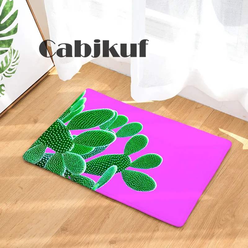 Creative Fashion Style Color Print Carpets Anti-slip Floor Mat Outdoor Rugs Cactus Front Door Mats
Creative Fashion Style Color Print Carpets Anti-slip Floor Mat Outdoor Rugs Cactus Front Door Mats