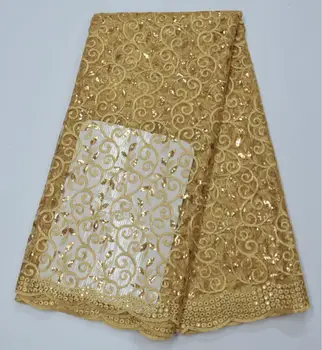 2016 High Quality African Lace Fabric Gold , Royal Blue French Net Embroidery Sequins Tulle Lace Fabric For Nigerian party Dress
2016 High Quality African Lace Fabric Gold , Royal Blue French Net Embroidery Sequins Tulle Lace Fabric For Nigerian party Dress