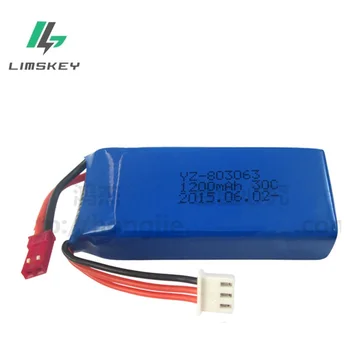 10pcs/lot 7.4V 1200mAh Tarantula X6 H16 remote control model aircraft quadrocopter 7.4V 1200mAh lithium battery 803063 genuine
10pcs/lot 7.4V 1200mAh Tarantula X6 H16 remote control model aircraft quadrocopter 7.4V 1200mAh lithium battery 803063 genuine