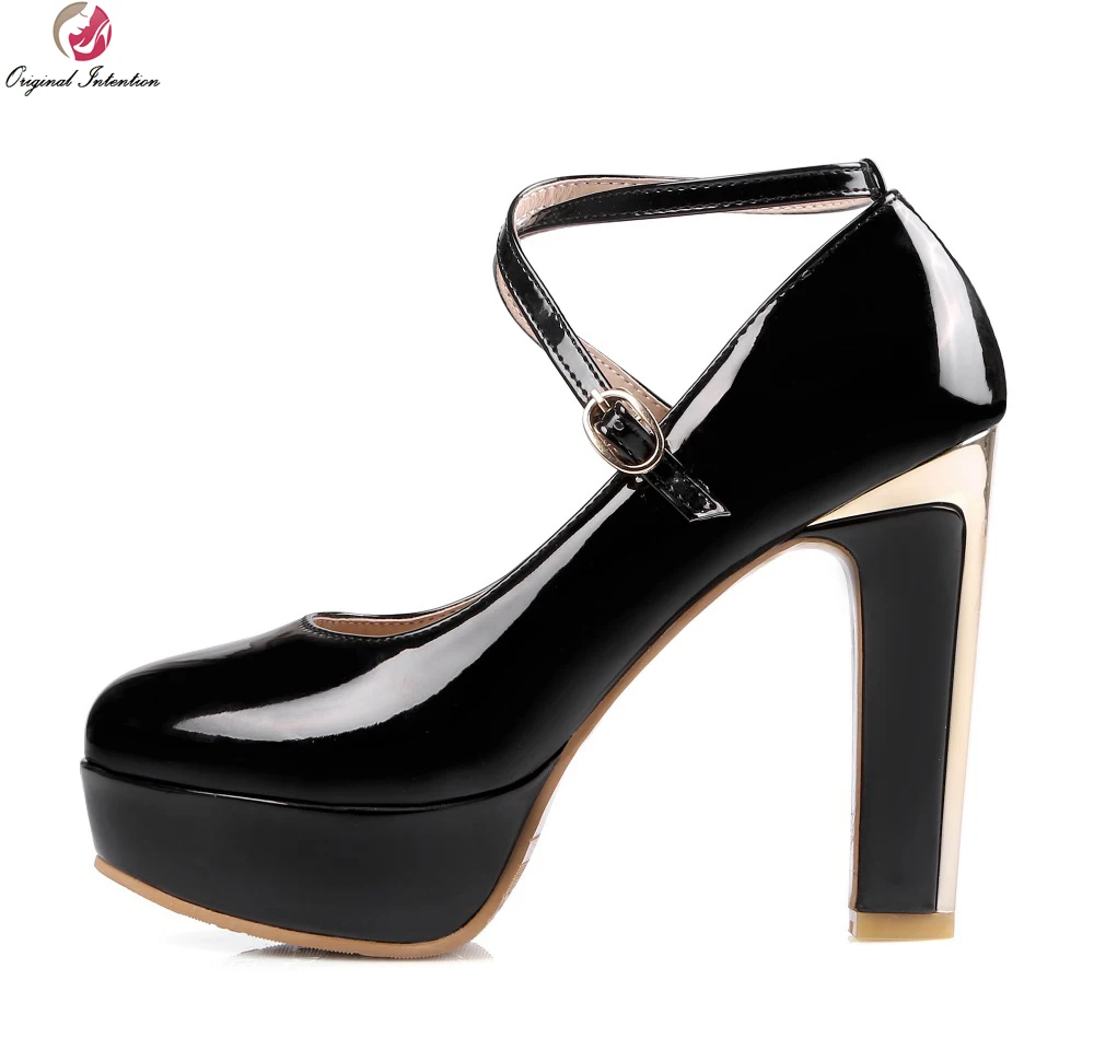 Original Intention Women Sandals Beautiful Platform Round Toe Square Heels Sandals Black White Red Shoes Woman Plus Size 4-10.5
Original Intention Women Sandals Beautiful Platform Round Toe Square Heels Sandals Black White Red Shoes Woman Plus Size 4-10.5