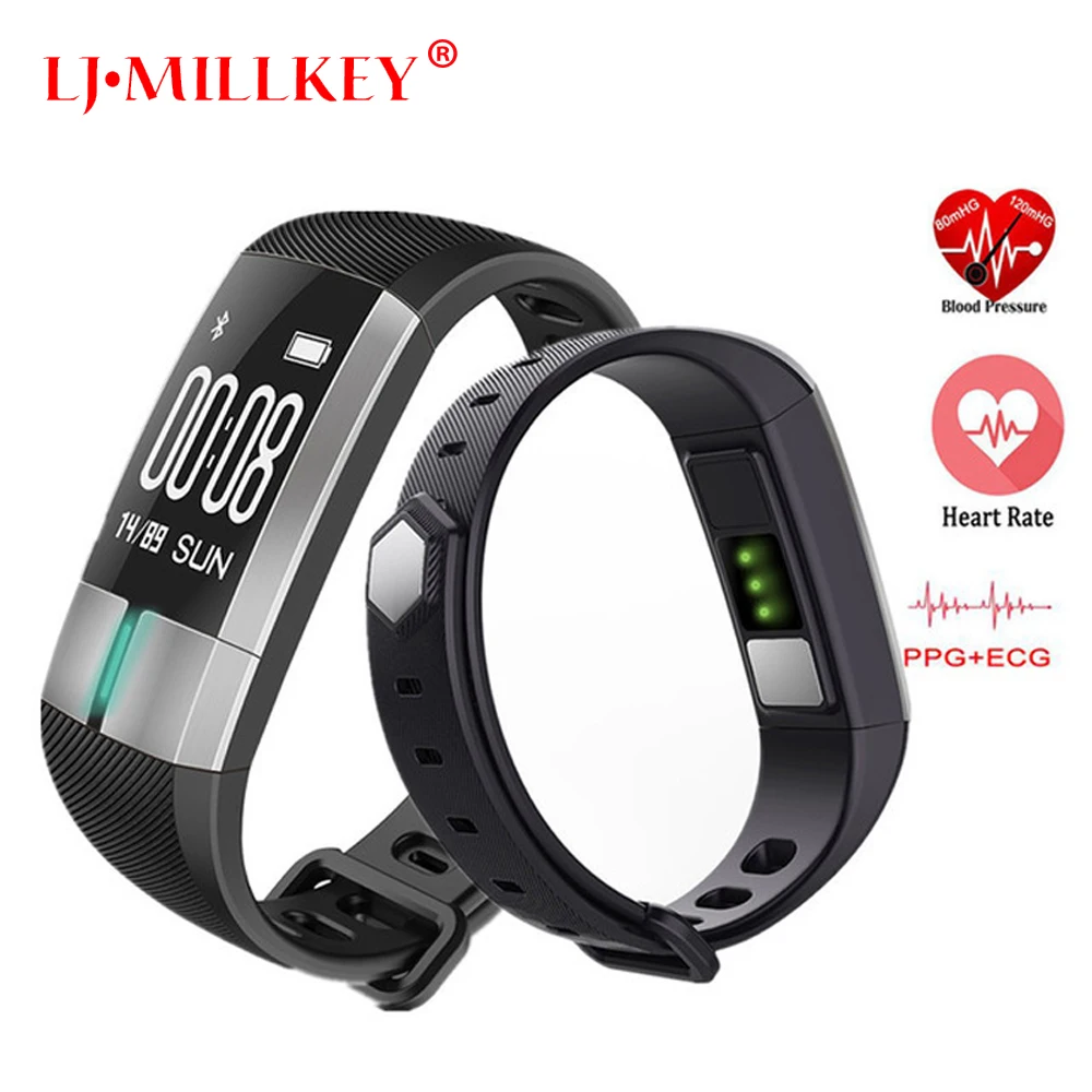 New Smart Wristband Smart Bracelet Fitness Smart Band Heart Rate ECG Monitor for IOS Android PK xiaomi mi band 2
New Smart Wristband Smart Bracelet Fitness Smart Band Heart Rate ECG Monitor for IOS Android PK xiaomi mi band 2