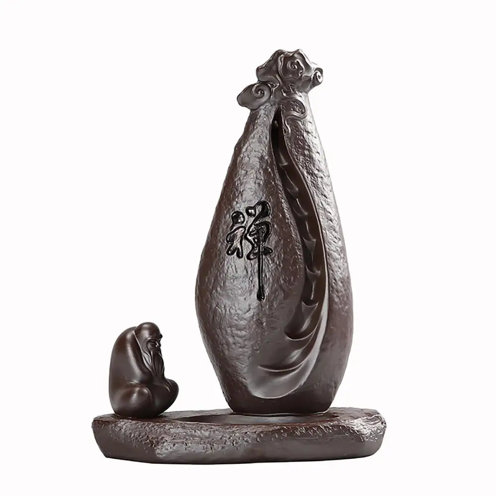 Ceramic Purple Sand Decoration Large Home Decoration Aromatherapy Furnace Sandalwood Backflow Incense Burner
Ceramic Purple Sand Decoration Large Home Decoration Aromatherapy Furnace Sandalwood Backflow Incense Burner
