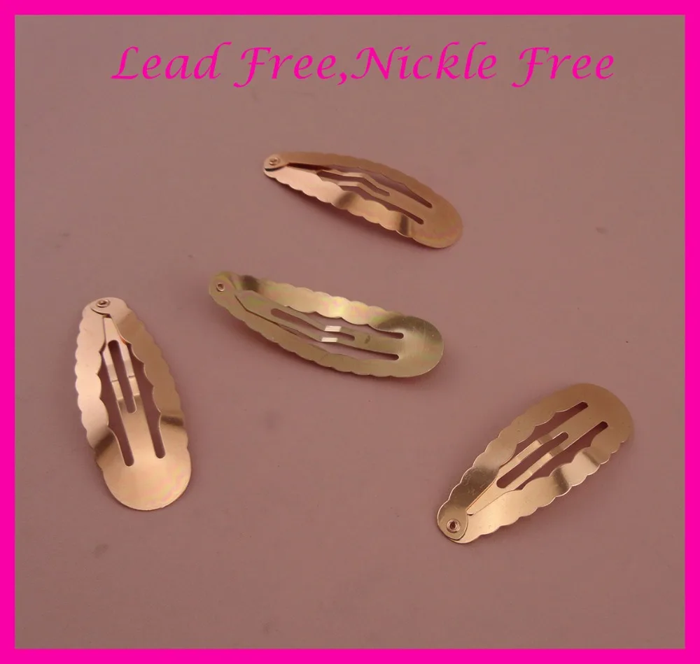 50PCS 5.0cm 2.0" Rose Golden plain Frilly waved Edge Chunky Metal Snap Clips slide hairpin at lead free and nickle free
50PCS 5.0cm 2.0" Rose Golden plain Frilly waved Edge Chunky Metal Snap Clips slide hairpin at lead free and nickle free