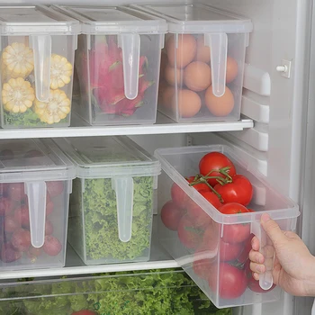 Kitchen Transparent PP Storage Box Grains Beans Storage Contain Sealed Home Organizer Food Container Refrigerator Storage Boxes
Kitchen Transparent PP Storage Box Grains Beans Storage Contain Sealed Home Organizer Food Container Refrigerator Storage Boxes