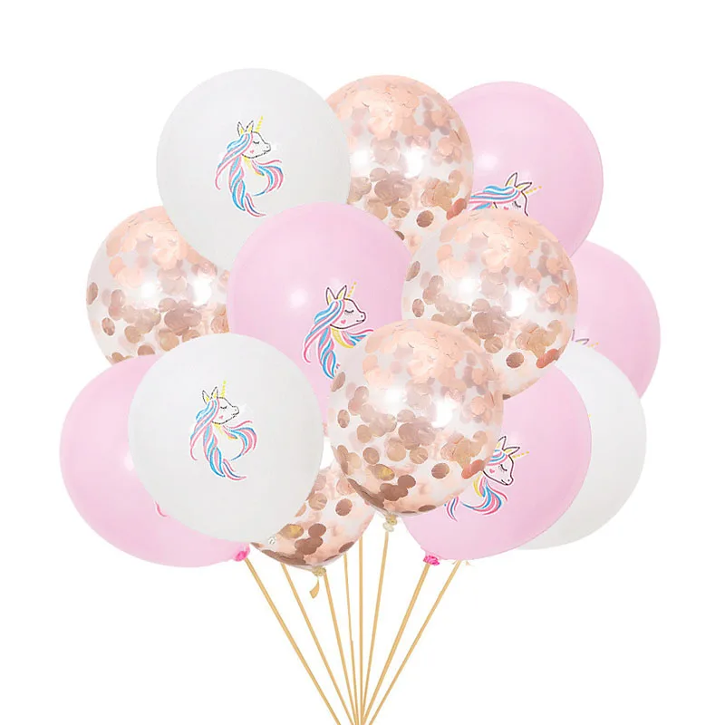15pcs Unicorn Balloons 12inch Confetti Ballons Happy Birthday Latex Ballon Air Balloon Globos Baby Shower Unicorn Party Supplies
15pcs Unicorn Balloons 12inch Confetti Ballons Happy Birthday Latex Ballon Air Balloon Globos Baby Shower Unicorn Party Supplies