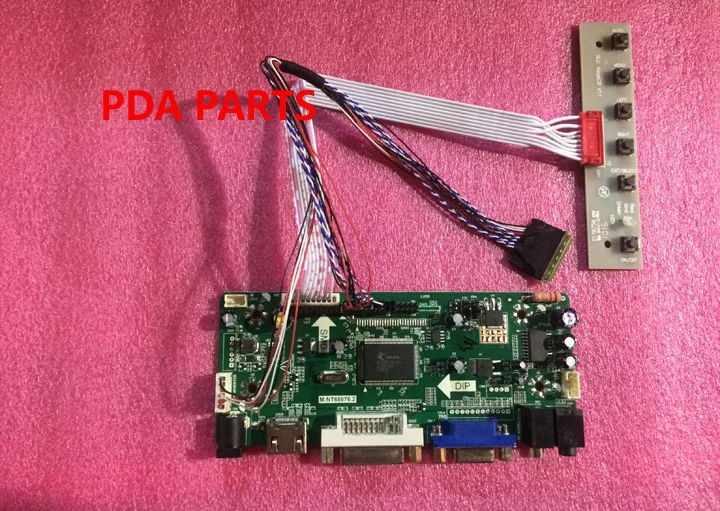 Плата драйвера аудиоконтроллера ЖК-дисплея HDMI VGA DVI M.NT68676 для телефона LTN156AT05 1366*768