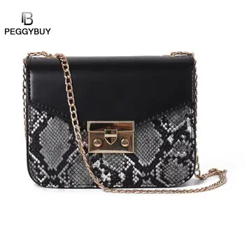 Retro Serpentine Chain Square Crossbody Bags for Women Handbag Print PU Leather Shoulder Bag Women Chain Crossbody Bags
Retro Serpentine Chain Square Crossbody Bags for Women Handbag Print PU Leather Shoulder Bag Women Chain Crossbody Bags