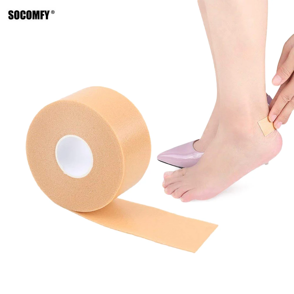 SOCOMFY 2 Roll Multifunctional Foot Care Sticker Anti-Slip High Heeled Heel Stickers Cushioned Protection For Pain Relief Tape
SOCOMFY 2 Roll Multifunctional Foot Care Sticker Anti-Slip High Heeled Heel Stickers Cushioned Protection For Pain Relief Tape