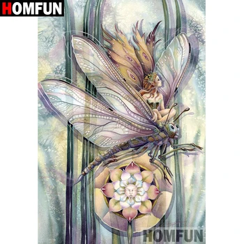 HOMFUN 5D DIY Diamond Painting Full Square/Round Drill "butterfly fairy" Embroidery Cross Stitch gift Home Decor Gift A08866
HOMFUN 5D DIY Diamond Painting Full Square/Round Drill "butterfly fairy" Embroidery Cross Stitch gift Home Decor Gift A08866