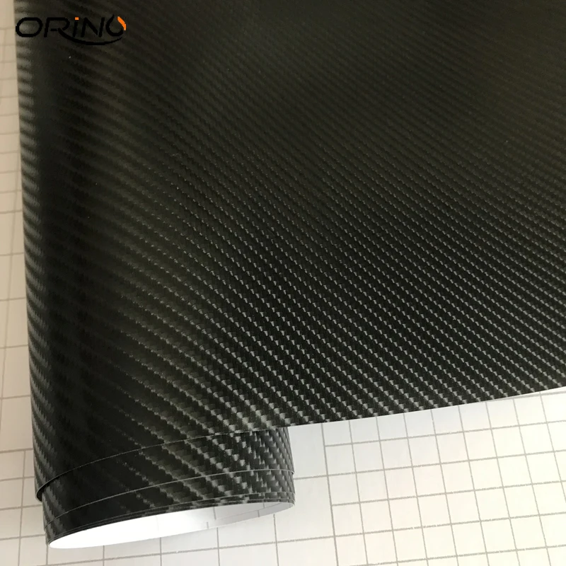 Black 4D Carbon Fiber Vinyl Film-3