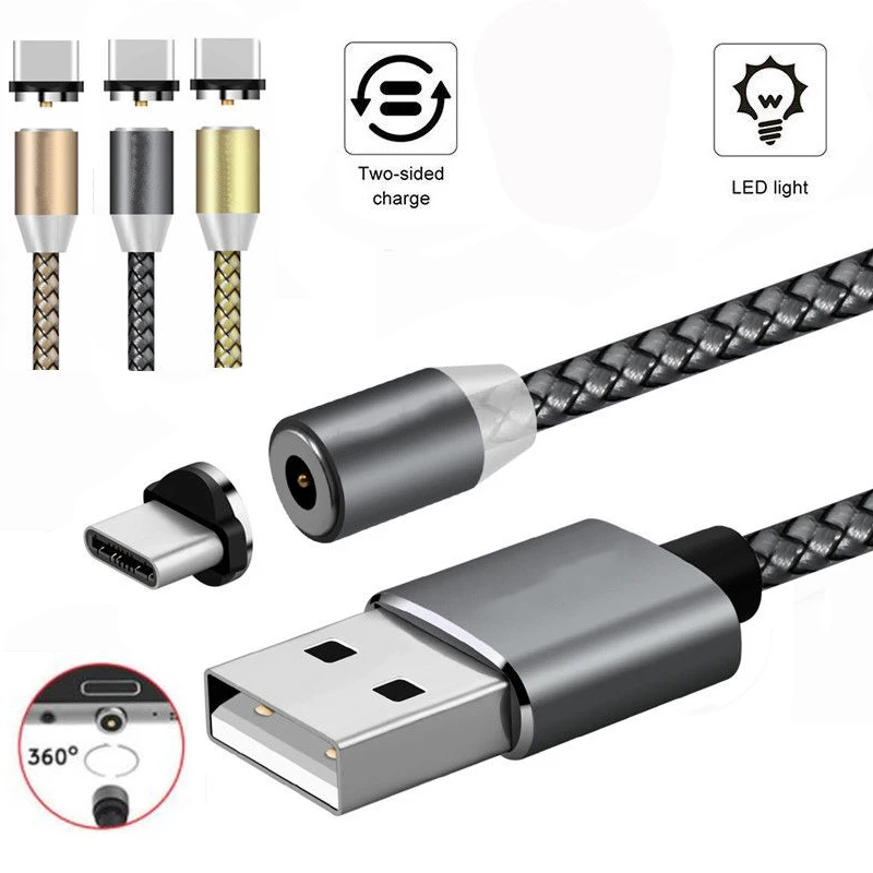 1M LED Magnetic USB Type C Fast Charging Magnet Nylon Braided Type-C Charger Cable for Nexus 5X,6P,OnePlus 2 3 5,Xiaomi USB-C
1M LED Magnetic USB Type C Fast Charging Magnet Nylon Braided Type-C Charger Cable for Nexus 5X,6P,OnePlus 2 3 5,Xiaomi USB-C