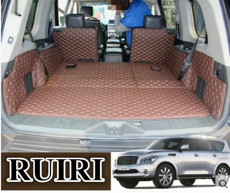 Good quality! Special car trunk mats for Infiniti QX56 7 seats 2010-2004 Car styling boot carpets cargo liner mats for QX56 2007
Good quality! Special car trunk mats for Infiniti QX56 7 seats 2010-2004 Car styling boot carpets cargo liner mats for QX56 2007