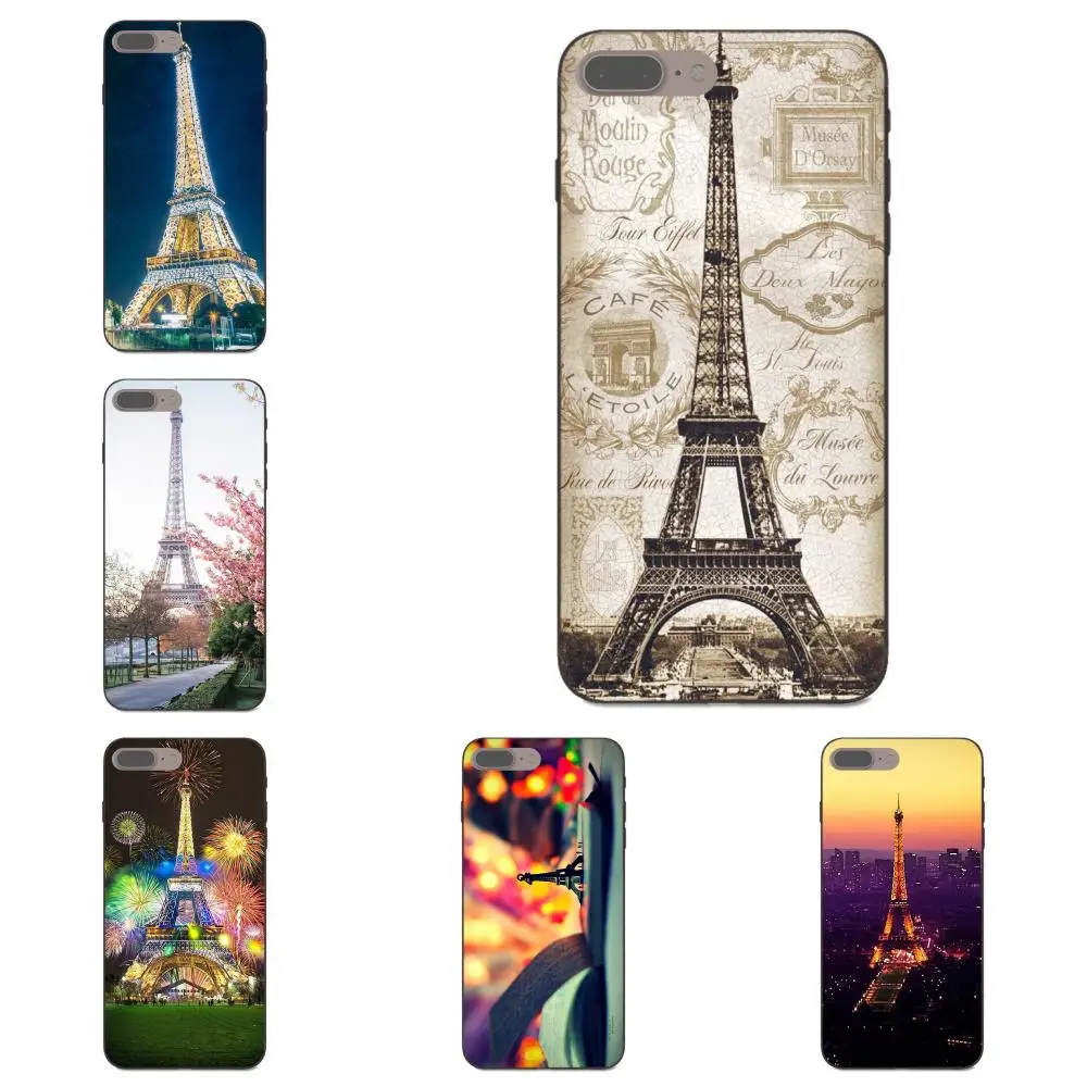 

TPU Design For Samsung Galaxy C5 C7 I9080 Note 4 8 9 S3 S4 S5 S6 S7 S8 S9 S10 Edge Plus Lite Eiffel Tower In Paris Mobile