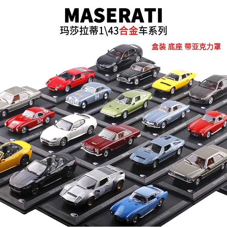 Collectible Alloy Scale Car Models Die-cast coche carro Children Toys mkd2 1:43 auto Vehicle Maserati 1/43 Championship 2004
Collectible Alloy Scale Car Models Die-cast coche carro Children Toys mkd2 1:43 auto Vehicle Maserati 1/43 Championship 2004