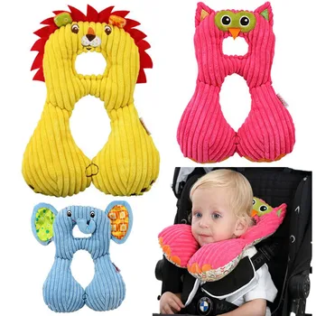 Cartoon 1- 4 Years Baby Shaping Headrest Neck Pillow