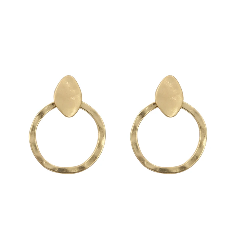 Gold Color Handmade Hammered Circle Earrings For Women Ethnic Vintage Geometric Brass Round Drop Earring Female Fashion Jewelry
Gold Color Handmade Hammered Circle Earrings For Women Ethnic Vintage Geometric Brass Round Drop Earring Female Fashion Jewelry