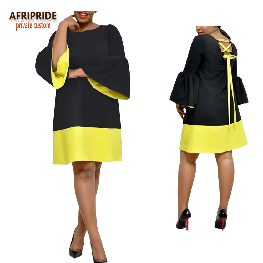 2019 african summer women casual dress AFRIPRIDE doubel layers flare sleeve above knee length straight dress for women A1825052
2019 african summer women casual dress AFRIPRIDE doubel layers flare sleeve above knee length straight dress for women A1825052