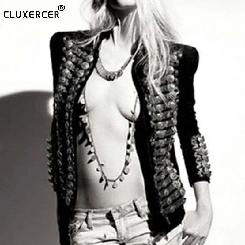 High Quality Basic Jackets 2020 New Woman Vintage Military Style Jacket Stand collar long sleeves Double Breasted Jacket casaco
High Quality Basic Jackets 2020 New Woman Vintage Military Style Jacket Stand collar long sleeves Double Breasted Jacket casaco